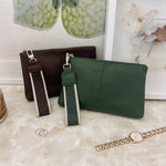 Mimi Clutch Forest Green - Pure Apotheca