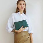 Mimi Clutch Forest Green - Pure Apotheca