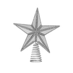 MINI 5 POINT MIRRORED TREE TOPPER STAR SILVER - Pure Apotheca