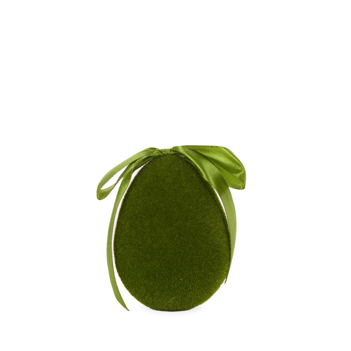 MINI FLOCKED EGG WITH BOW MOSS - Pure Apotheca