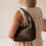 Mini Monaco Shoulder Bag Chocolate - Pure Apotheca