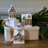 MINI PIPED GINGERBREAD HOUSE WITH CHIMNEY - Pure Apotheca