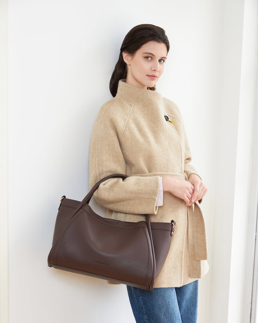 Mini Sutton Shoulder Bag Chocolate - Pure Apotheca