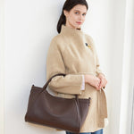 Mini Sutton Shoulder Bag Chocolate - Pure Apotheca