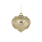 MINT EMBELLISHED SCALLOP ONION BAUBLE - Pure Apotheca