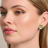 Mint Garden Pansy Earring - Pure Apotheca