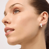 Mint Oval Pearl Earring - Pure Apotheca