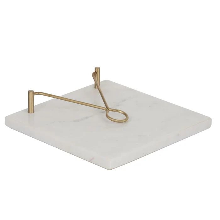 Mira Marble/Brass Napkin Holder - Pure Apotheca