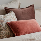 Mira Velvet Clay Cushion 30x50cm - Pure Apotheca