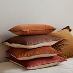 Mira Velvet Clay Cushion 50cm - Pure Apotheca