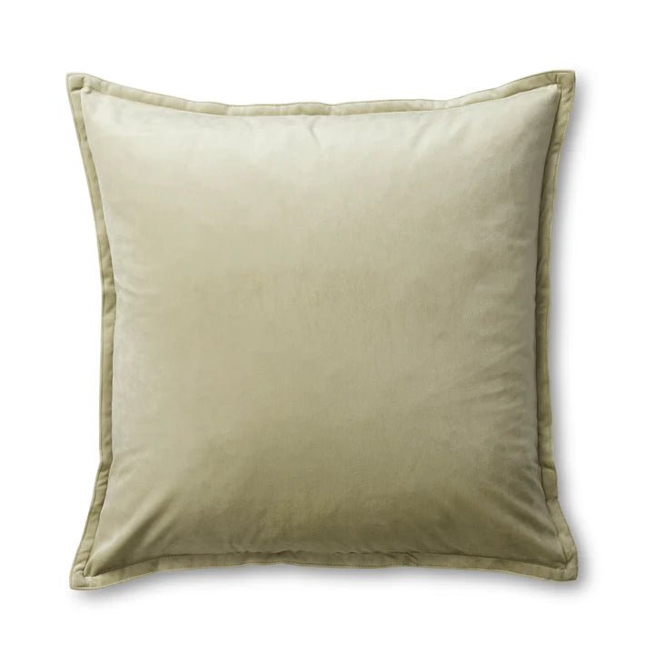 Mira Velvet Eucalyptus Cushion 50cm - Pure Apotheca