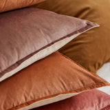 Mira Velvet Rust Cushion 50cm - Pure Apotheca