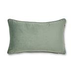 Mira Velvet Seafoam Cushion 30x50cm - Pure Apotheca