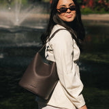 Miranda Bucket Bag Chocolate - Pure Apotheca