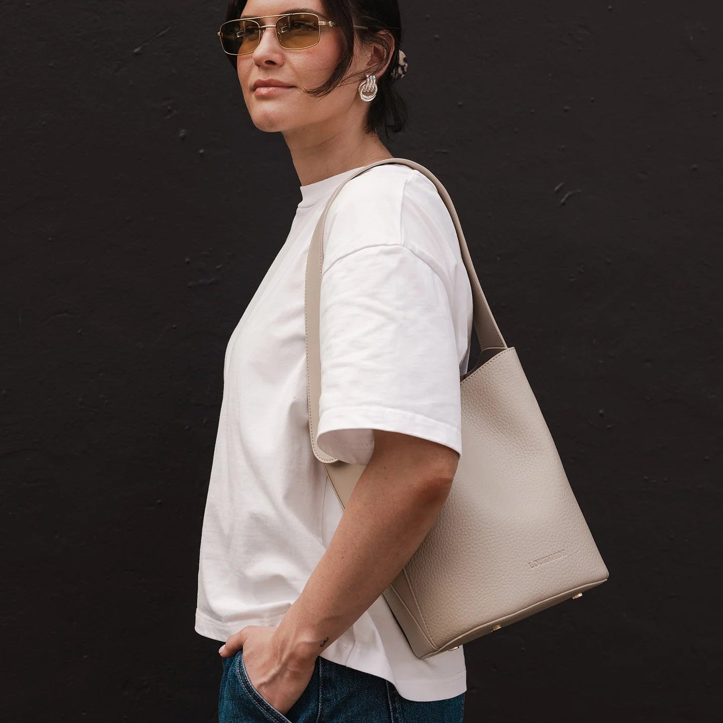 Miranda Bucket Bag Vanilla - Pure Apotheca