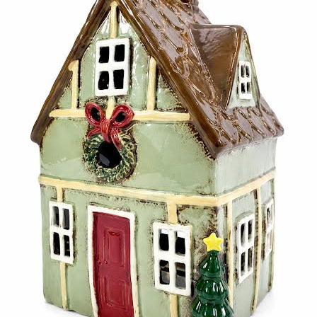 Mistletoe Lane Tealight Holder - Pure Apotheca