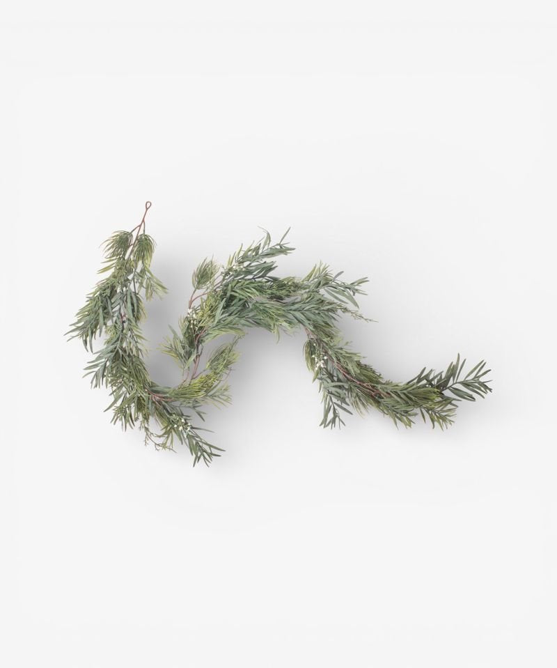 Mixed Silver Green Garland 150cm - Pure Apotheca