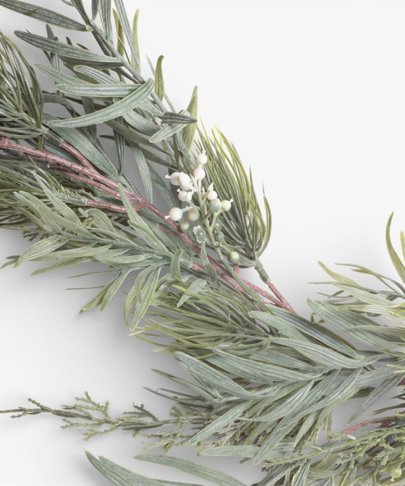 Mixed Silver Green Garland 150cm - Pure Apotheca
