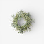 Mixed Silver Green Wreath 40cm - Pure Apotheca