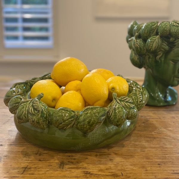 Mode Lemon Bowl Green d33cm - Pure Apotheca