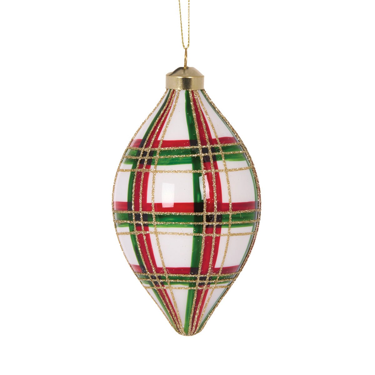 MODERN TARTAN DROP BAUBLE - Pure Apotheca