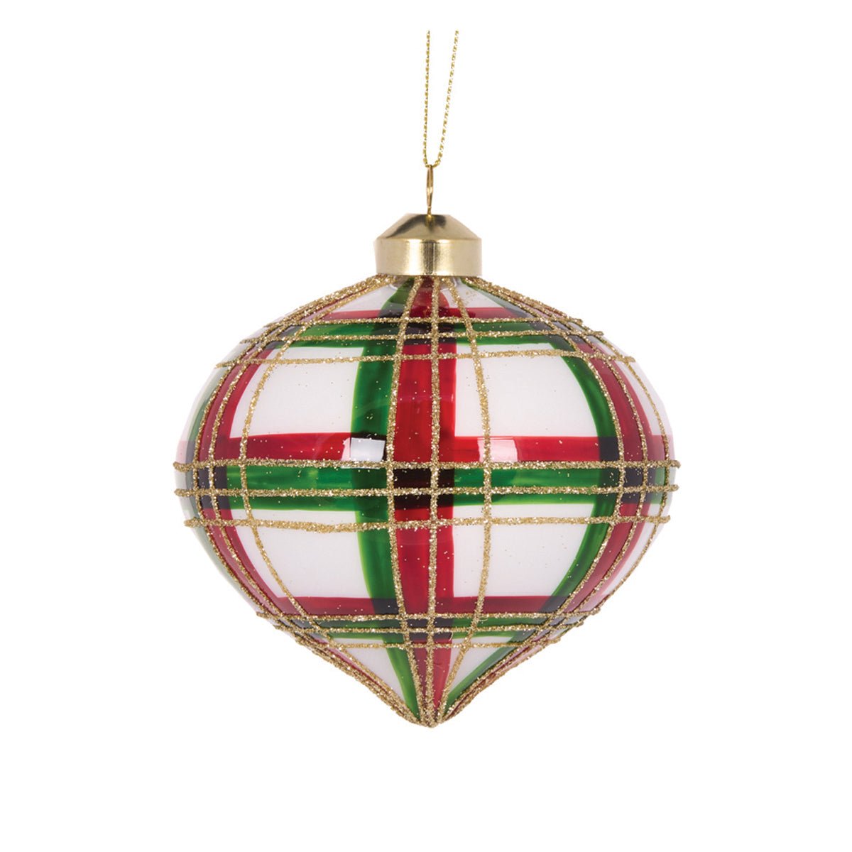 MODERN TARTAN ONION BAUBLE - Pure Apotheca
