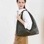 Monaco Shoulder Bag Olive - Pure Apotheca