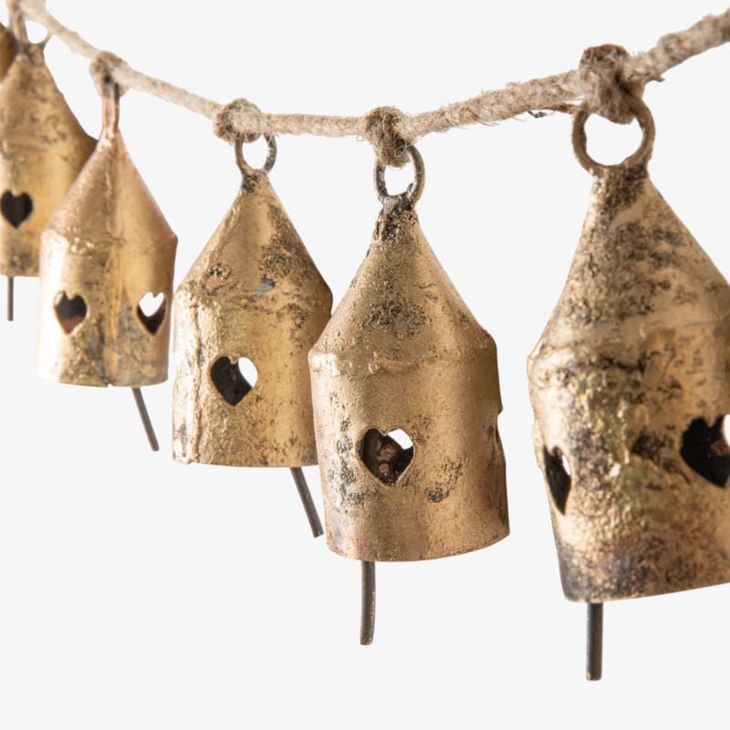 Monastery 10 Bells Garland Heart Cut Out - Pure Apotheca