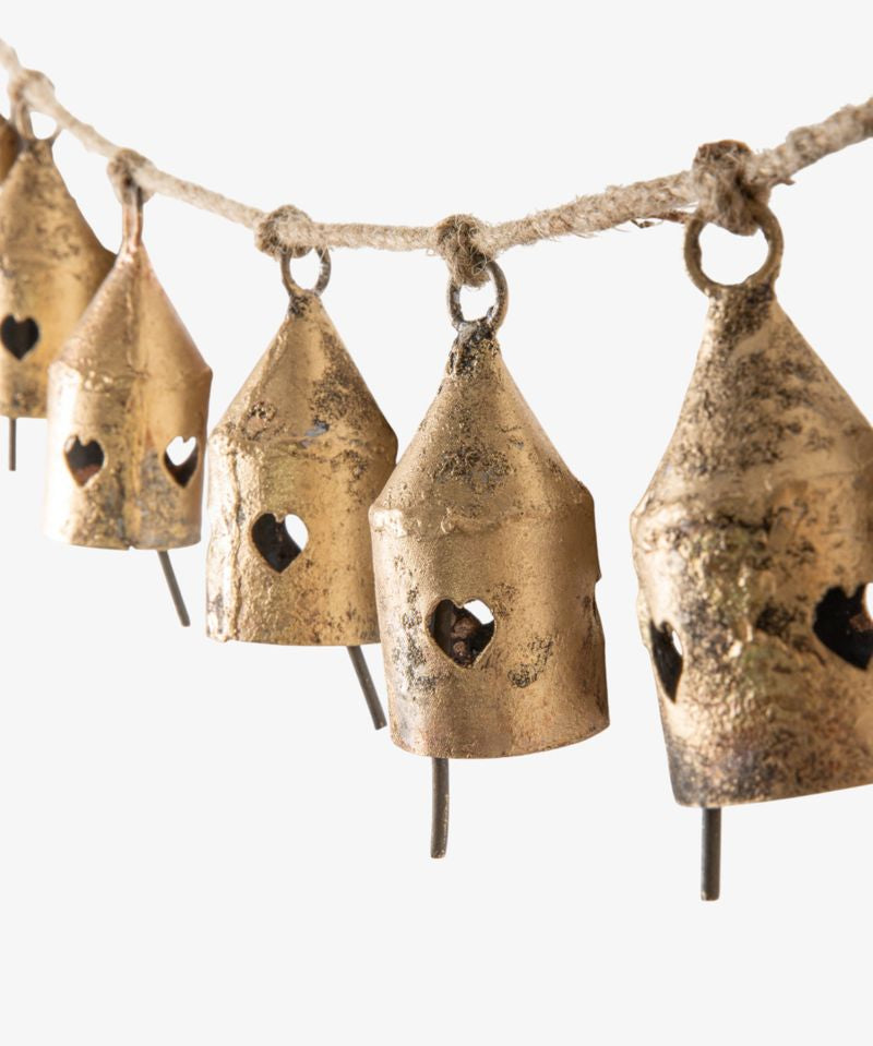 Monastery 10 Bells Garland Heart Cut Out - Pure Apotheca