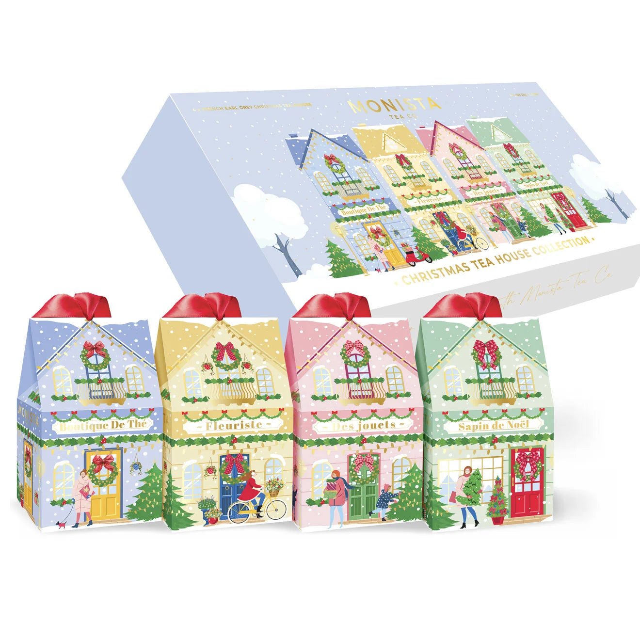 Monista Christmas Tea House Collection Gift Pack - Pure Apotheca
