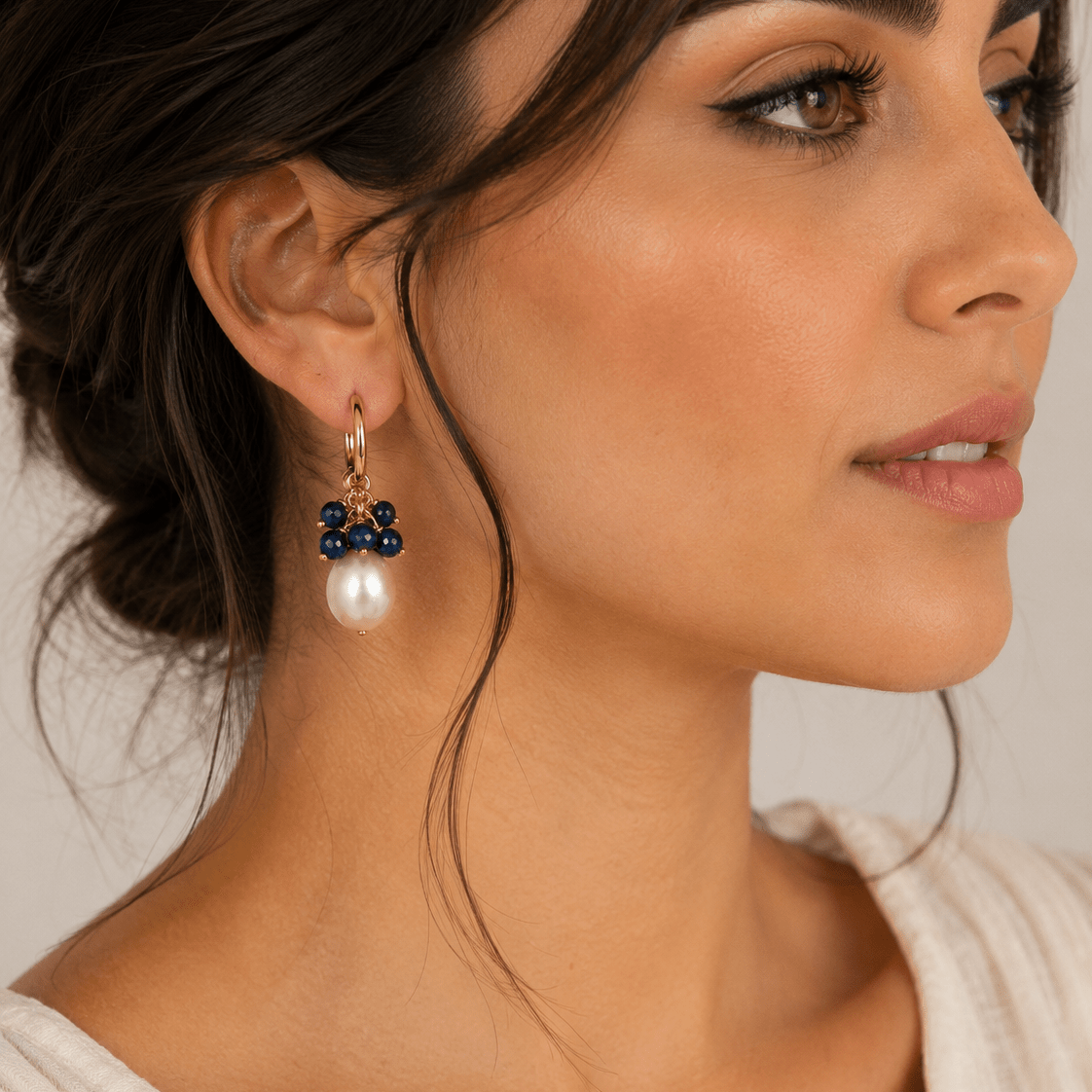 Monnika Blue Lapis Pearl Drops - Pure Apotheca