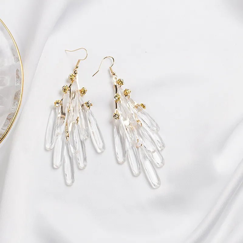 Morocco Crystal Teardrop Earring - Pure Apotheca