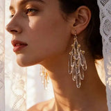 Morocco Crystal Teardrop Earring - Pure Apotheca