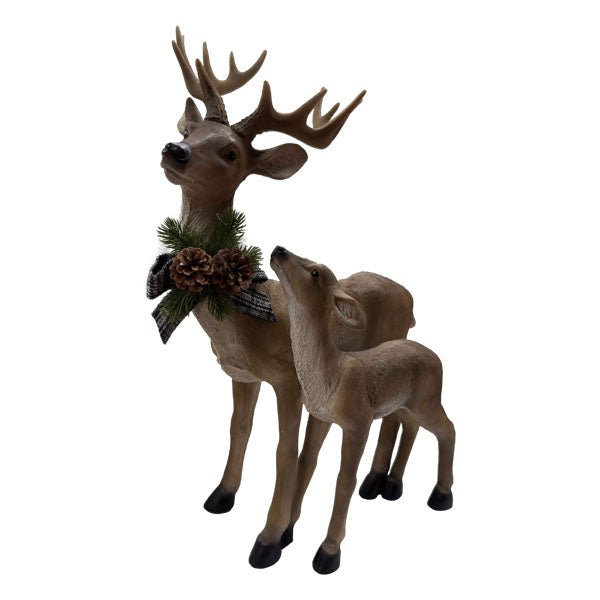 MOTHER DEER AND FAWN 63CM - Pure Apotheca