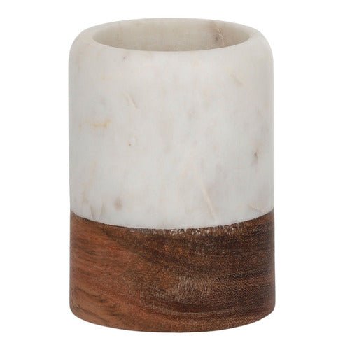 Moto Marble/Wood Tumbler - Pure Apotheca