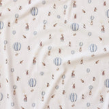 Mouse & Hot Air Balloon Stretch Swaddle - Pure Apotheca