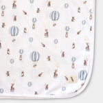 Mouse & Hot Air Balloon Stretch Swaddle - Pure Apotheca