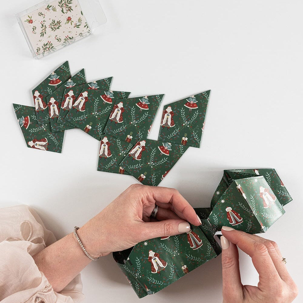 Mr & Mrs Claus - 10pk Christmas Paper Crown Hats - Pure Apotheca