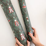 Mr & Mrs Claus Gift Wrap 3m - Pure Apotheca