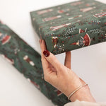 Mr & Mrs Claus Gift Wrap 3m - Pure Apotheca