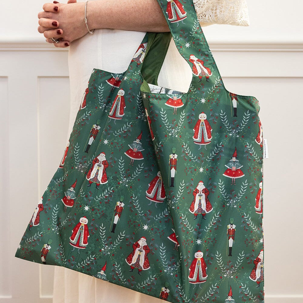 Mr & Mrs Claus - Reusable Large Shopping Bag - Pure Apotheca