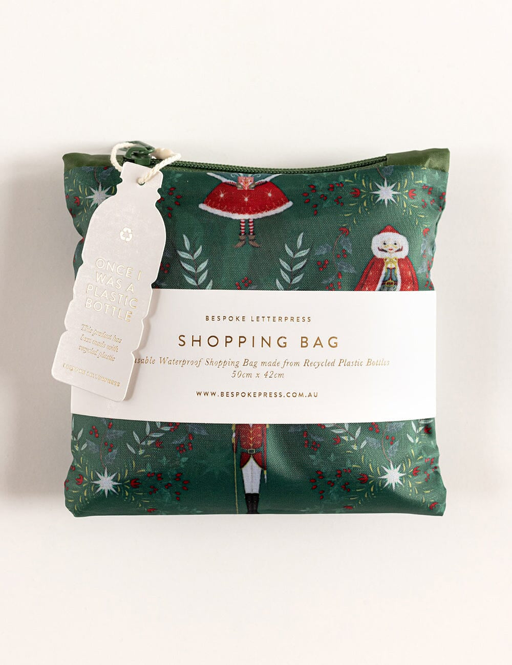 Mr & Mrs Claus - Reusable Large Shopping Bag - Pure Apotheca