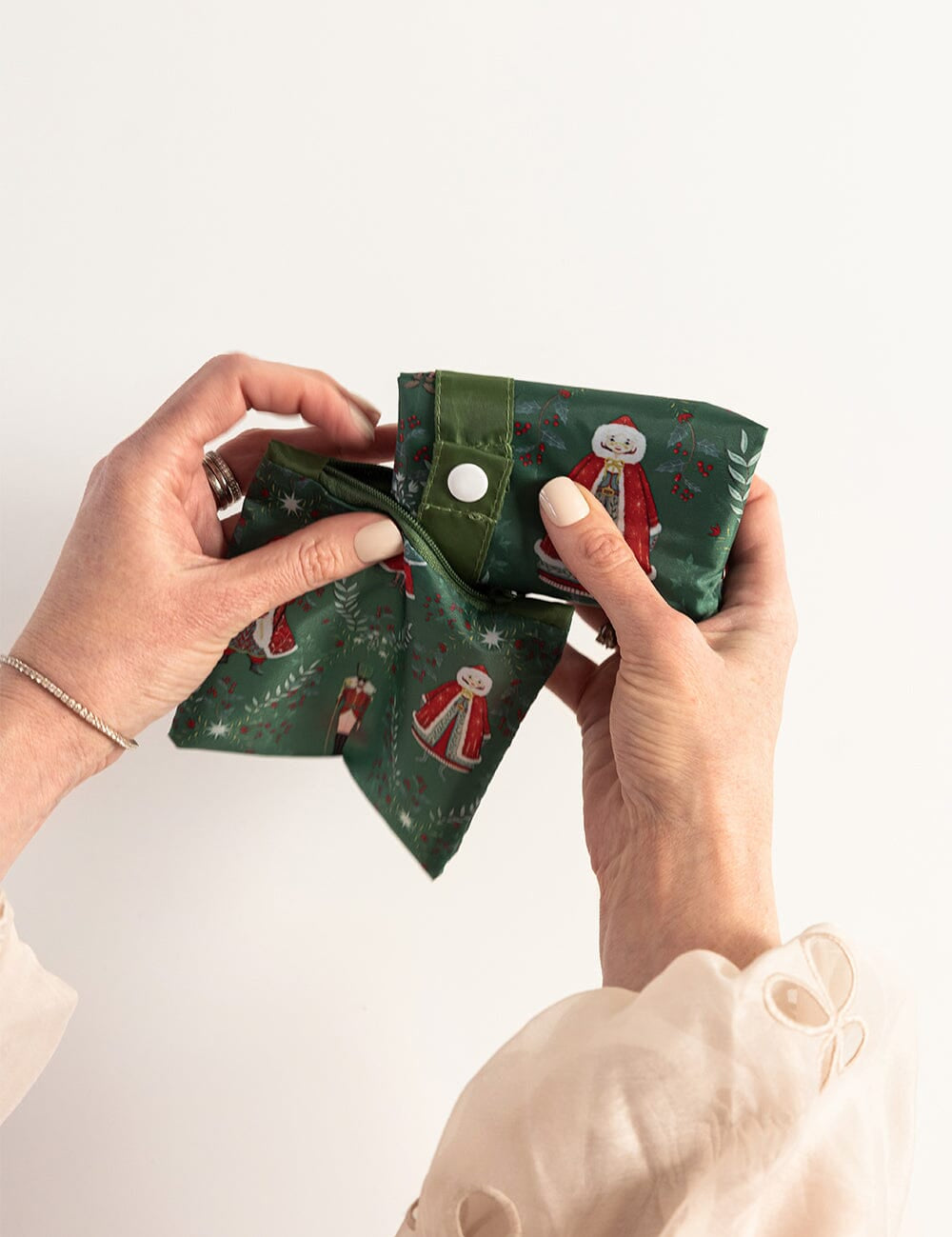 Mr & Mrs Claus - Reusable Large Shopping Bag - Pure Apotheca