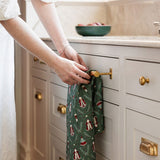 Mr & Mrs Claus Tea Towel - Pure Apotheca