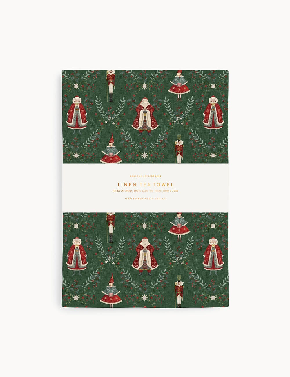 Mr & Mrs Claus Tea Towel - Pure Apotheca