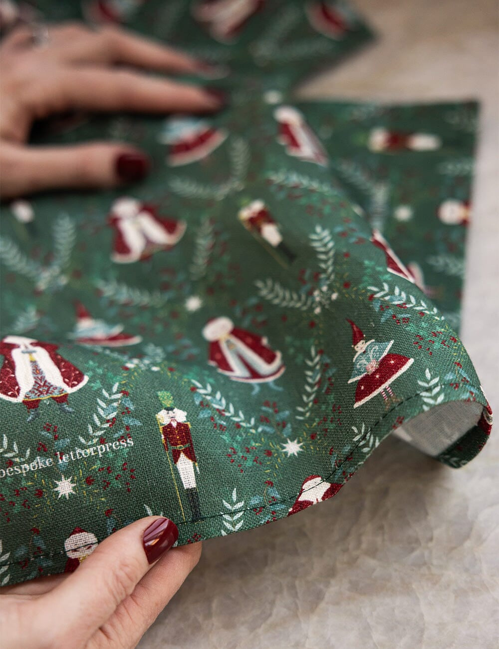 Mr & Mrs Claus Tea Towel - Pure Apotheca