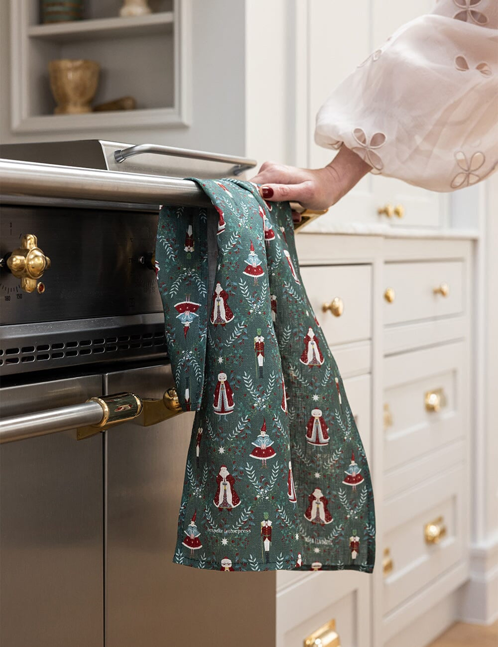 Mr & Mrs Claus Tea Towel - Pure Apotheca