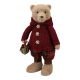 Mr Ralph Tartan Christmas Bear 45cm - Pure Apotheca