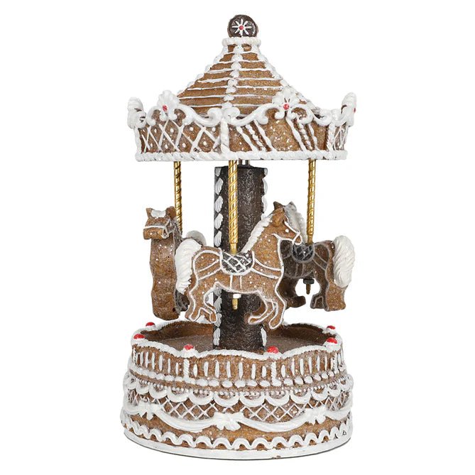 MUSICAL GINGERBREAD CAROUSEL - Pure Apotheca