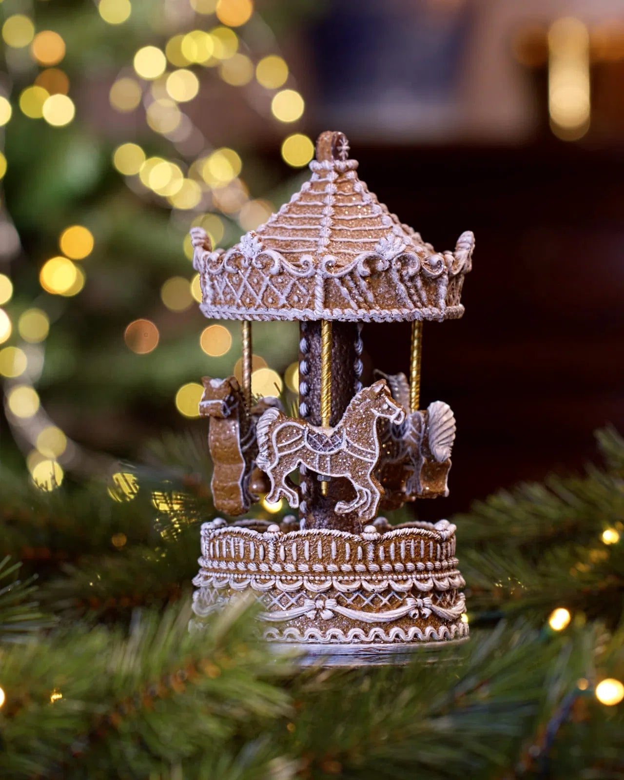MUSICAL GINGERBREAD CAROUSEL - Pure Apotheca